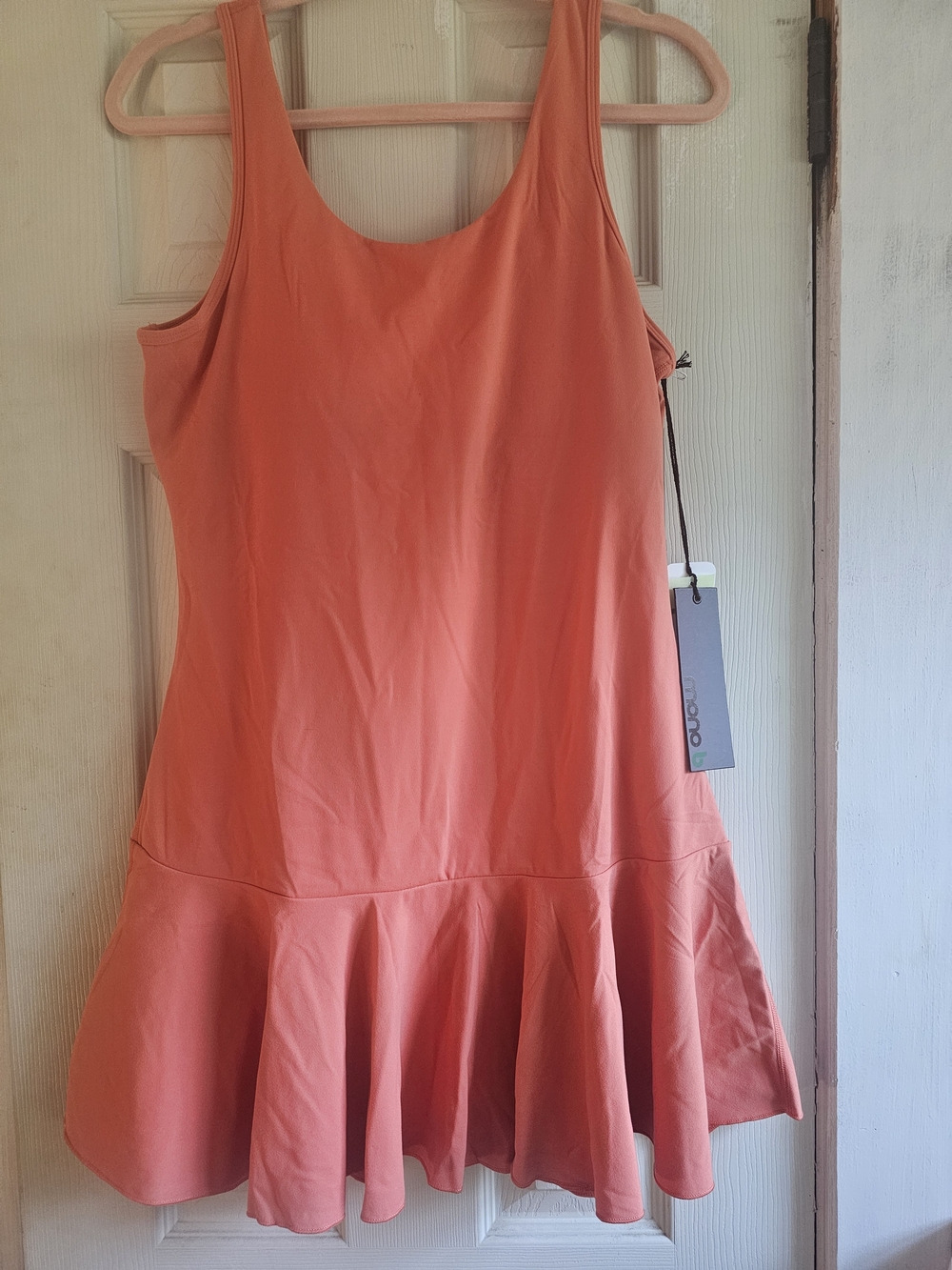 Mono B Coral Mini Dress
